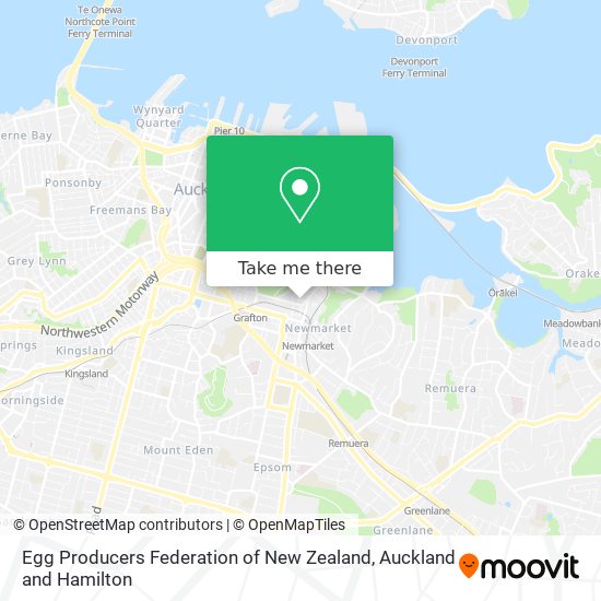 Egg Producers Federation of New Zealand map