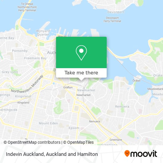 Indevin Auckland地图