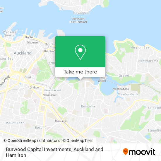 Burwood Capital Investments map