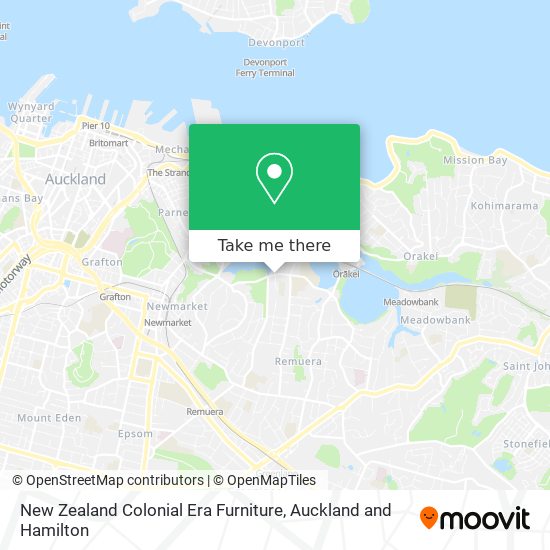 New Zealand Colonial Era Furniture地图