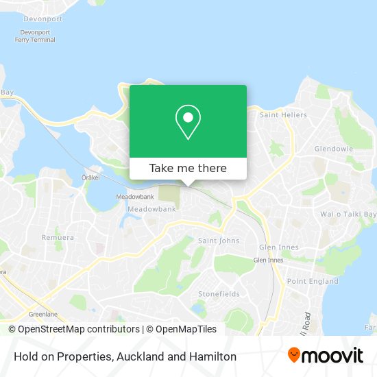 Hold on Properties map