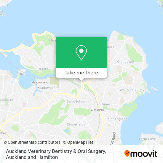 Auckland Veterinary Dentistry & Oral Surgery地图