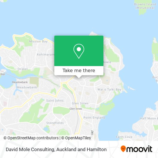 David Mole Consulting map