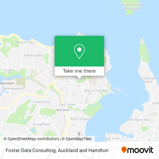 Foster Data Consulting map