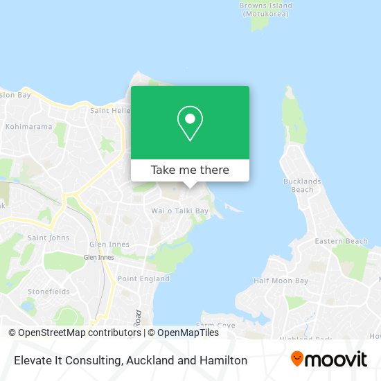 Elevate It Consulting map