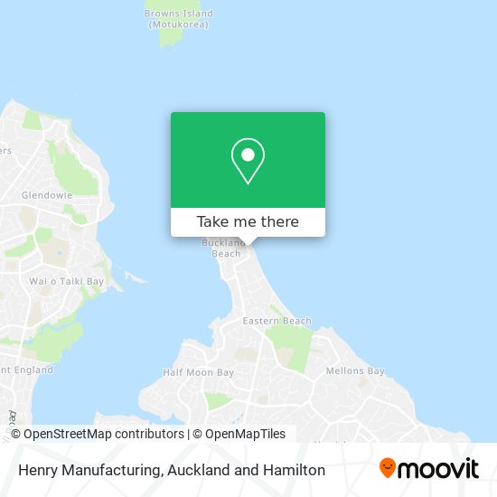 Henry Manufacturing map