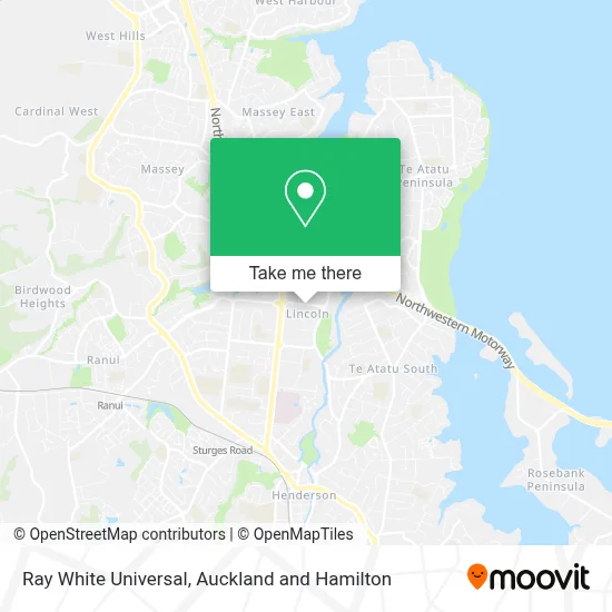 Ray White Universal map