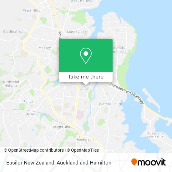 Essilor New Zealand地图