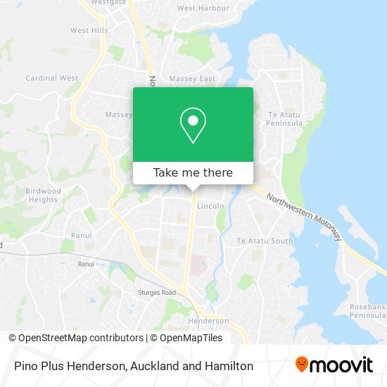 Pino Plus Henderson map