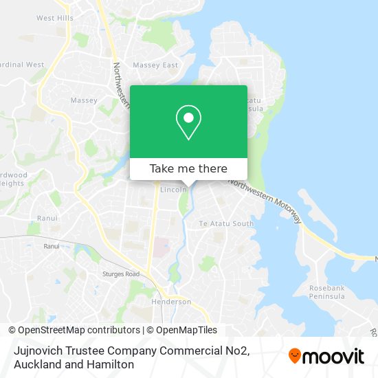 Jujnovich Trustee Company Commercial No2 map