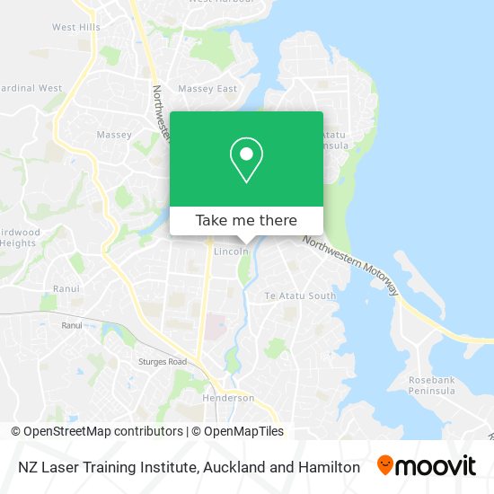 NZ Laser Training Institute map