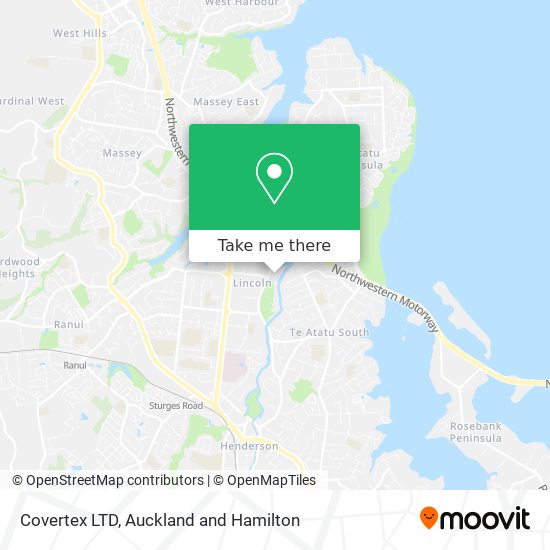 Covertex LTD map