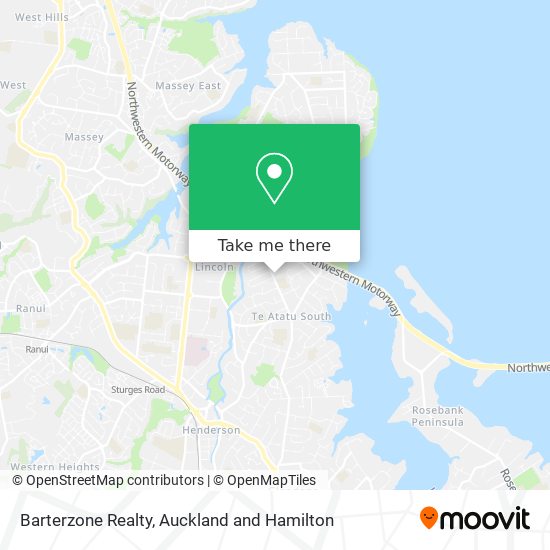 Barterzone Realty map