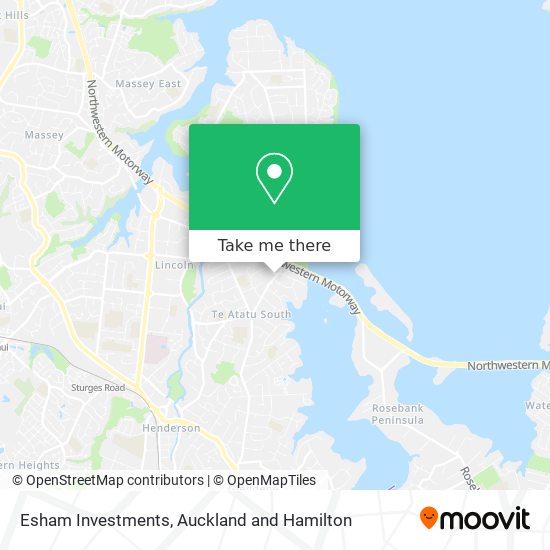 Esham Investments map