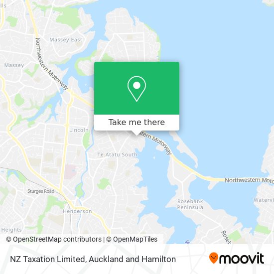 NZ Taxation Limited map