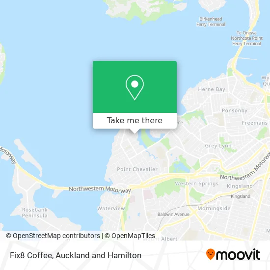 Fix8 Coffee map
