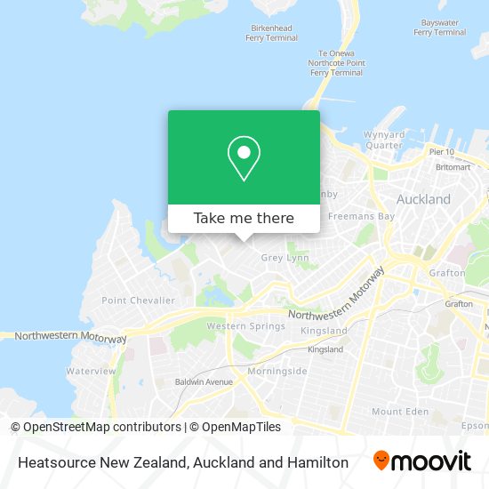 Heatsource New Zealand map