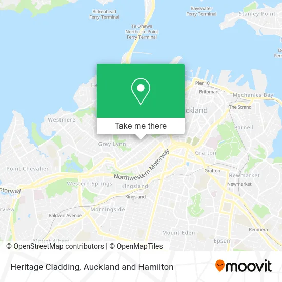 Heritage Cladding map