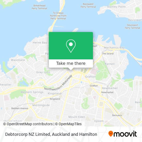 Debtorcorp NZ Limited map