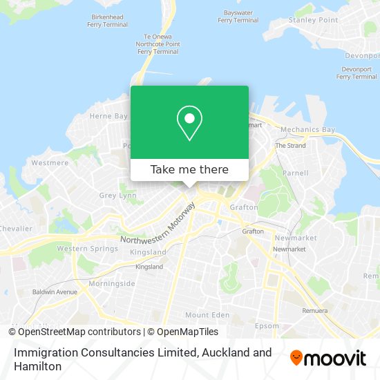 Immigration Consultancies Limited map