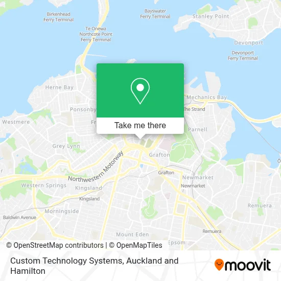 Custom Technology Systems map