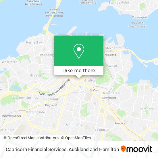 Capricorn Financial Services map