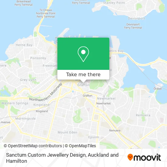 Sanctum Custom Jewellery Design map