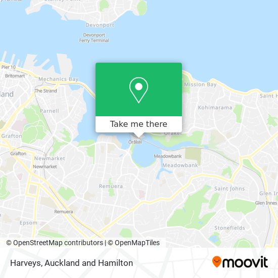 Harveys map