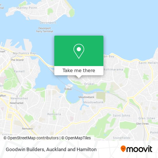 Goodwin Builders map