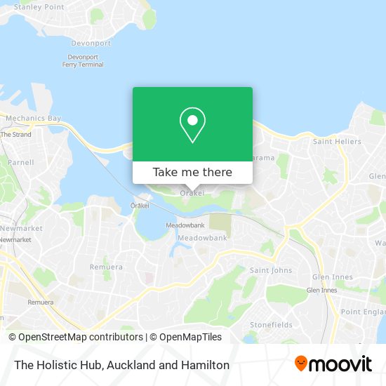 The Holistic Hub map