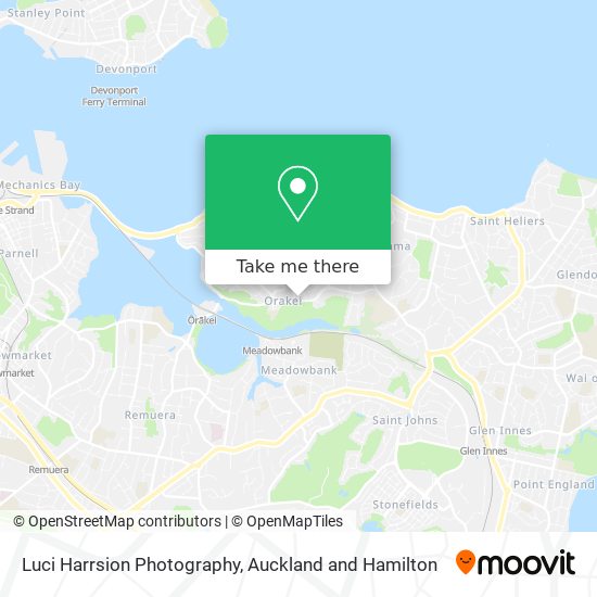 Luci Harrsion Photography map