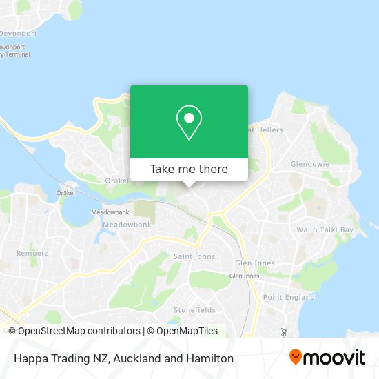 Happa Trading NZ地图