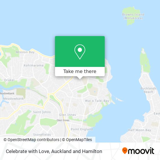 Celebrate with Love map