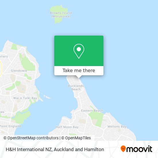 H&H International NZ map