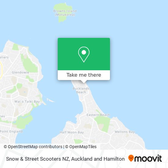 Snow & Street Scooters NZ map