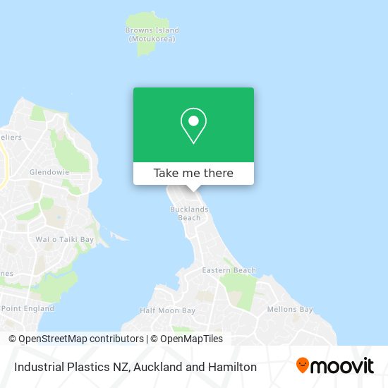 Industrial Plastics NZ map