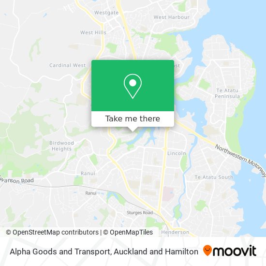 Alpha Goods and Transport地图