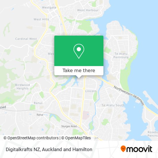 Digitalkrafts NZ map