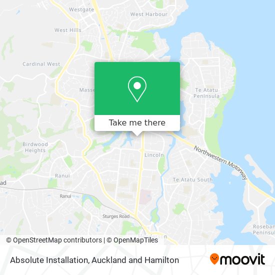 Absolute Installation map