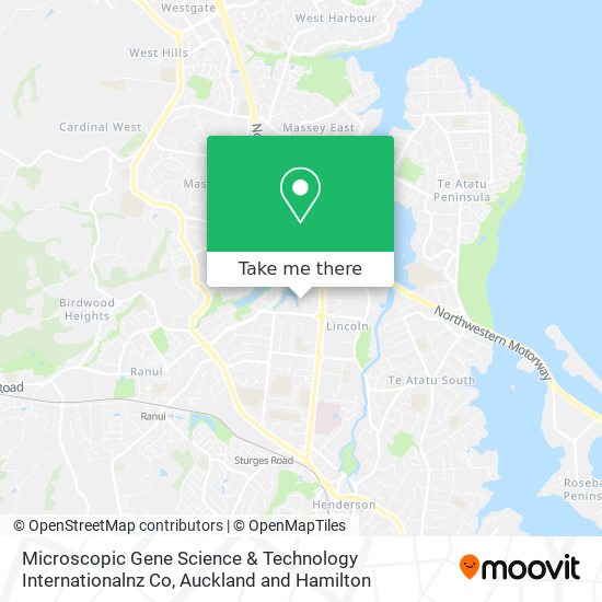 Microscopic Gene Science & Technology Internationalnz Co map