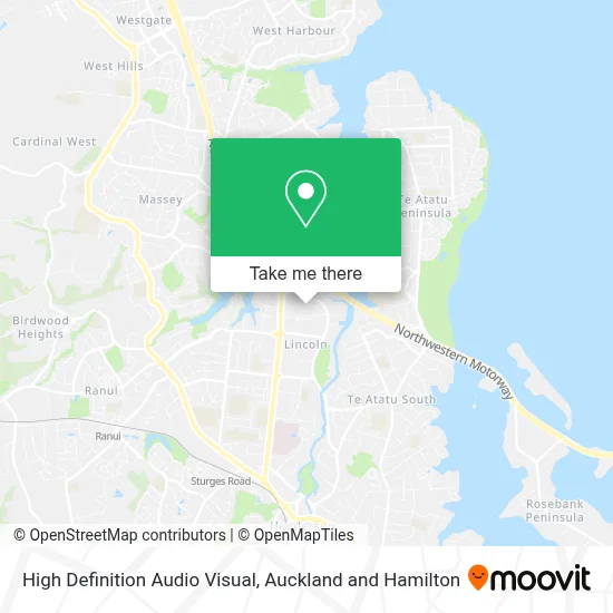 High Definition Audio Visual map