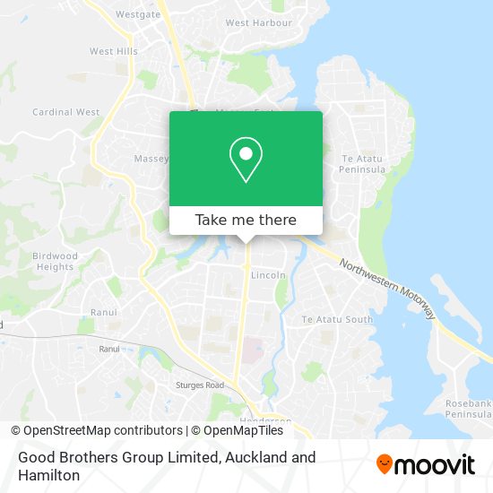 Good Brothers Group Limited map