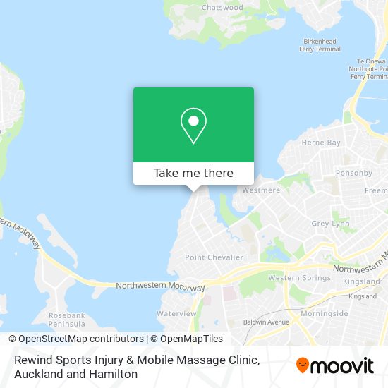 Rewind Sports Injury & Mobile Massage Clinic地图