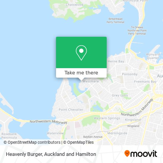 Heavenly Burger map