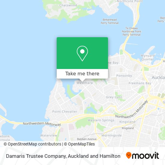 Damaris Trustee Company map