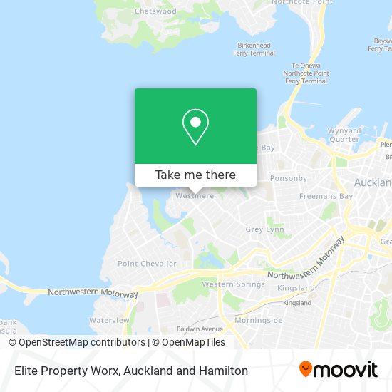 Elite Property Worx map