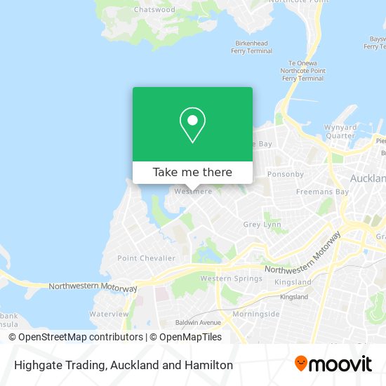 Highgate Trading map