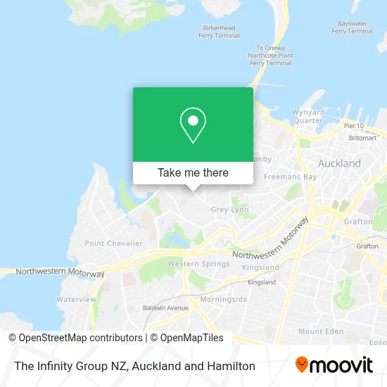 The Infinity Group NZ map