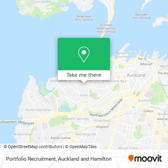 Portfolio Recruitment map