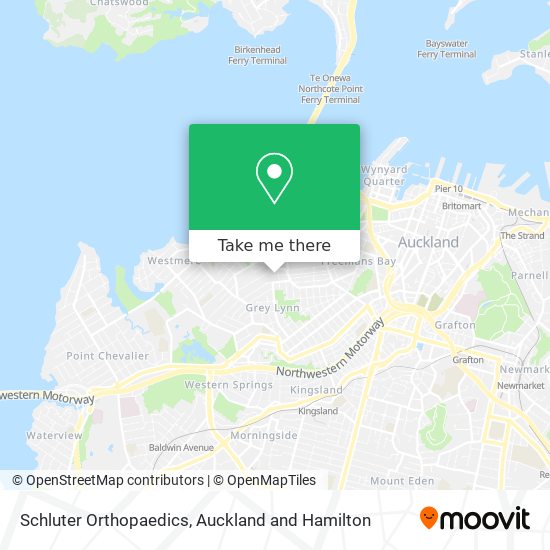 Schluter Orthopaedics map